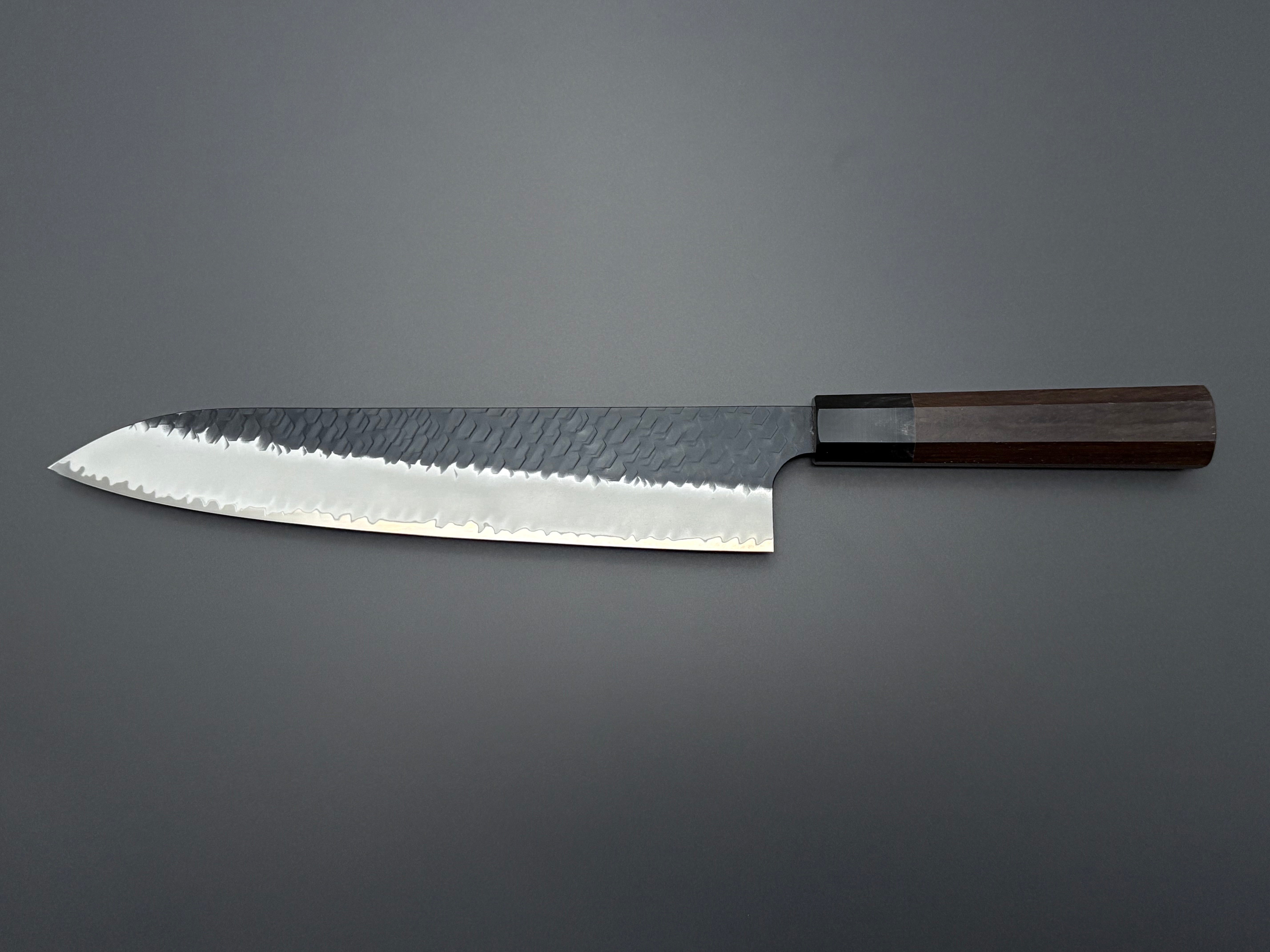 Nigara Hamono SG2 Kurouchi Tsuchime Gyuto 270mm