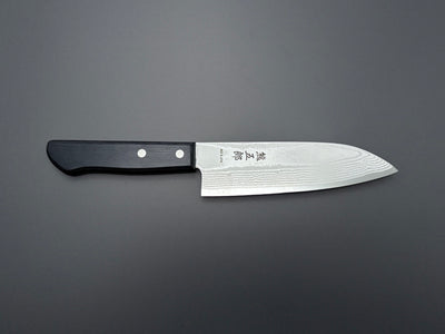Tetsuhiro VG1 Damascus Santoku