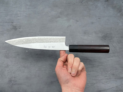 Muneishi Aogami Damascus Gyuto 210mm