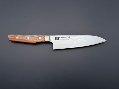 Shimomura Un-Ryu VG10 Damascus Santoku