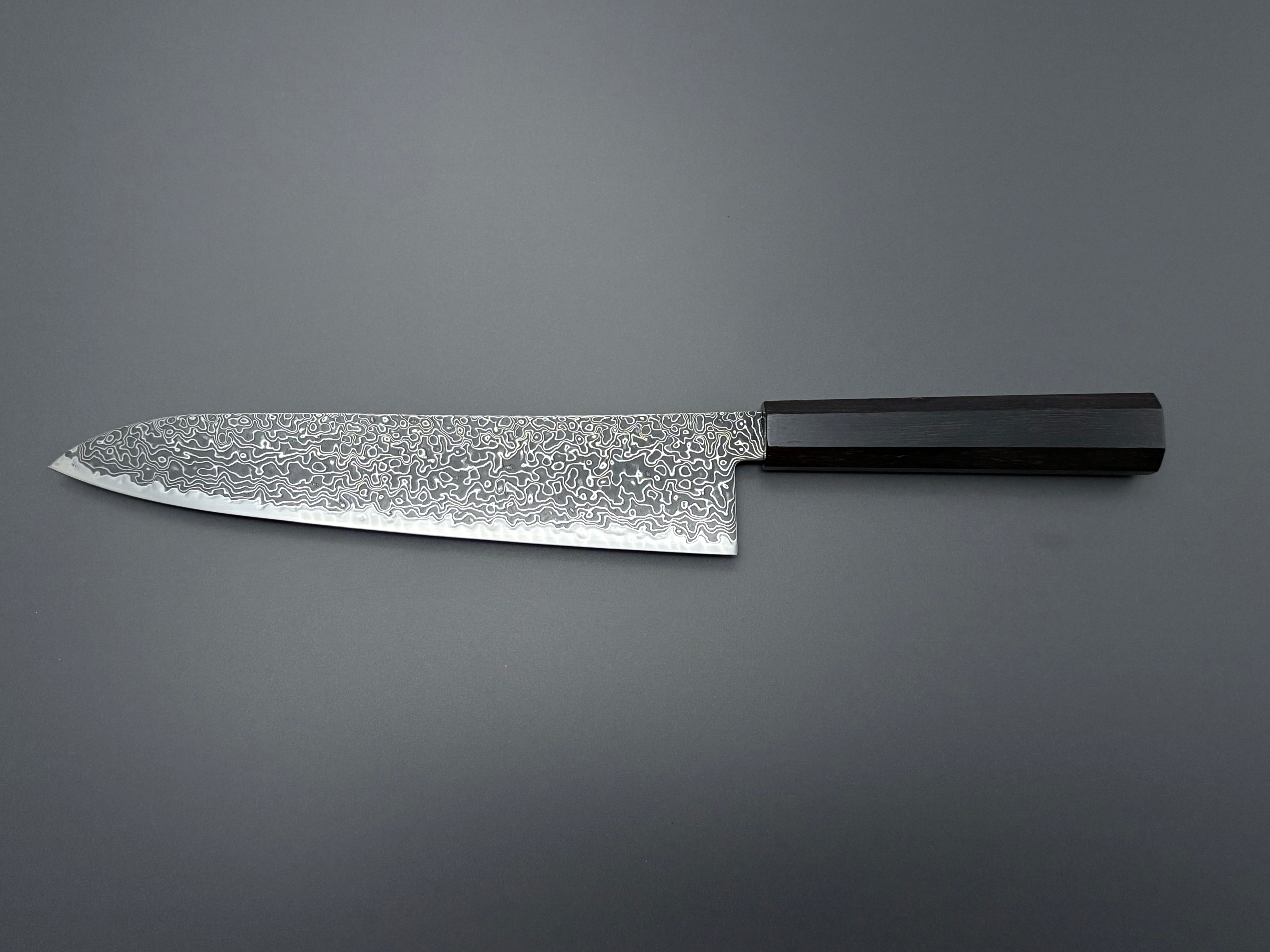 Hatsukokoro Ryuhyo SG2 Damascus Gyuto 240mm