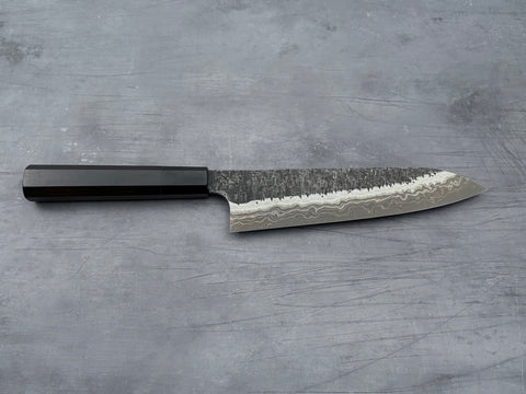 Hatsukokoro Coreless Blue #2 / White #2 Damascus Gyuto 210mm