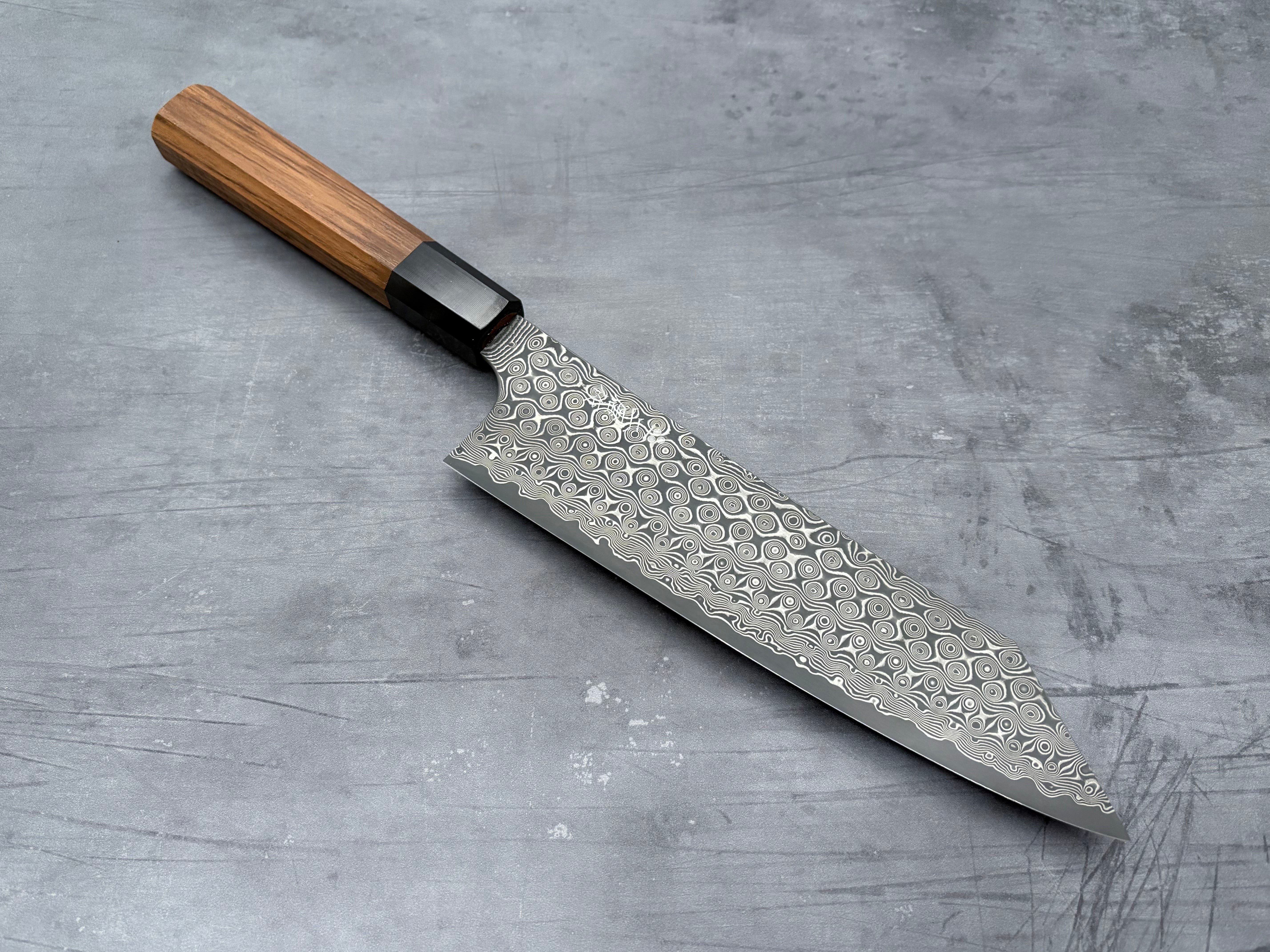 Nigara Hamono SG2 Damascus Kiritsuke Gyuto 210mm