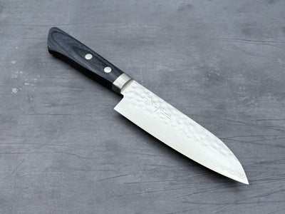 Masutani Hamono V10 Tsuchime Damascus Ko-Santoku