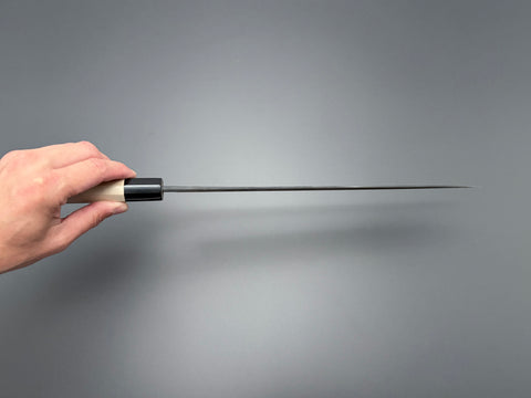 Naoki Mazaki White #2 Kurouchi Sujihiki 300mm