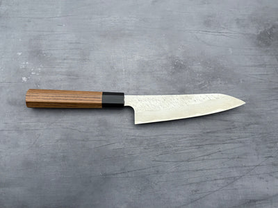 Nigara Hamono SG STRIX Damascus Petty 150mm