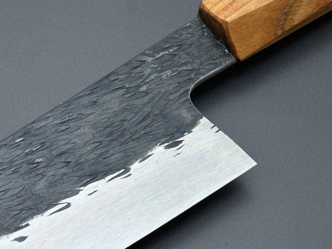 Isamitsu Shirogami #1 Santoku 165mm