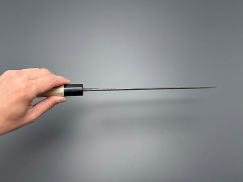 Naoki Mazaki White #2 Kurouchi Gyuto 240mm