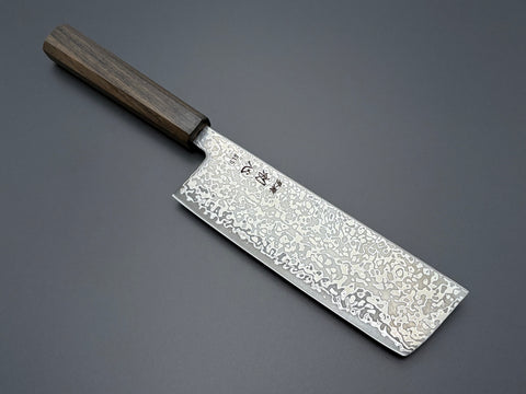 Hatsukokoro Hikari SLD Kurozome Damascus Nakiri