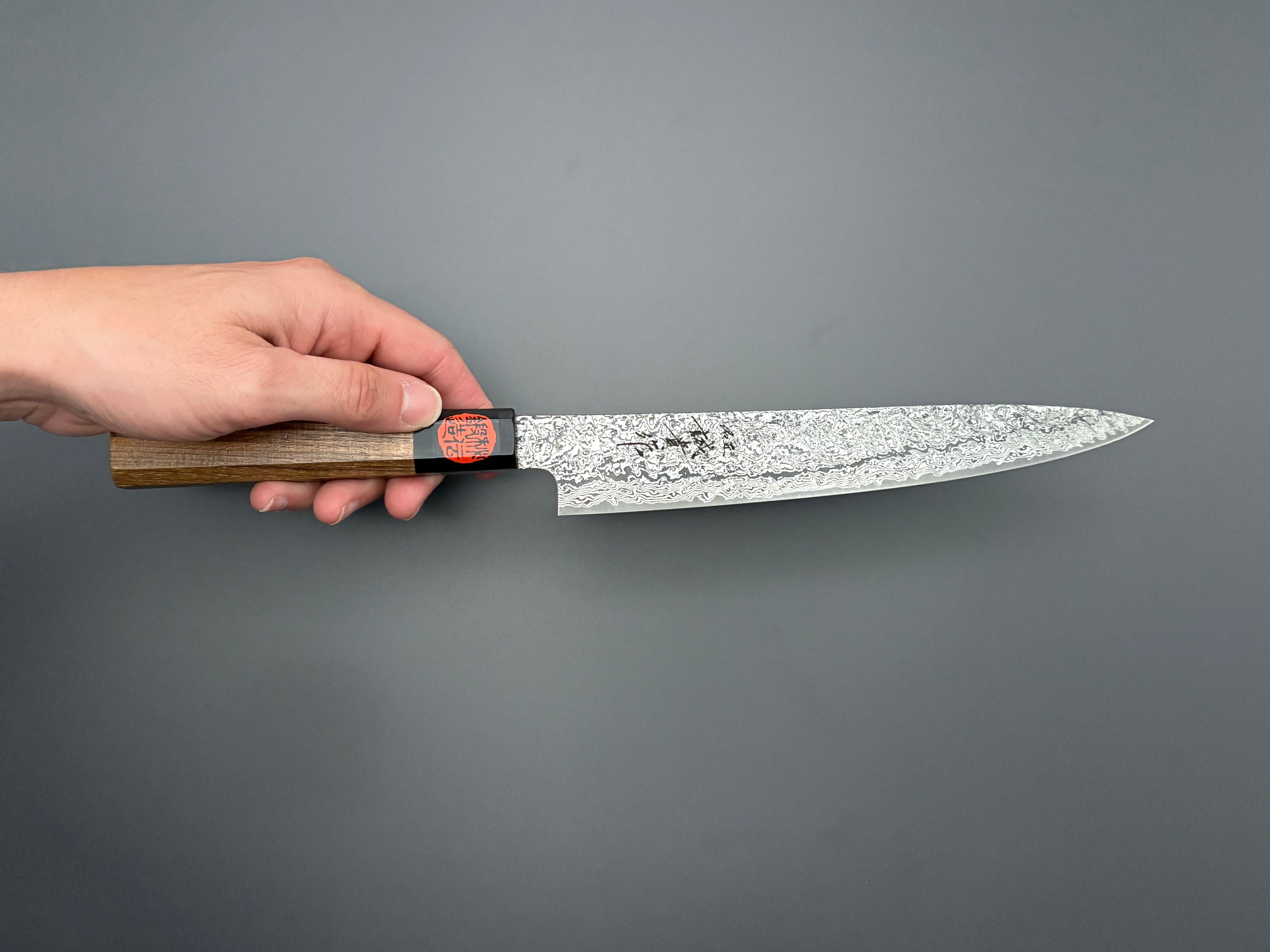 Shigeki Tanaka SG2 Damascus Sujihiki 210mm – Cutting Edge Knives
