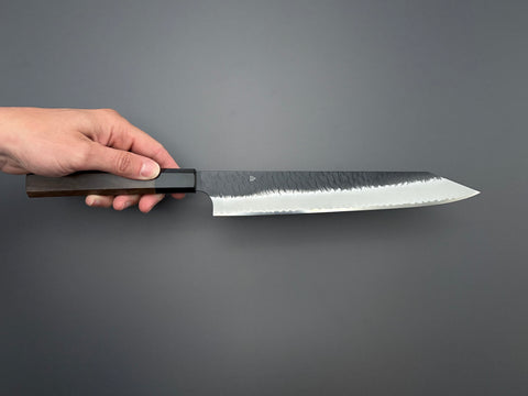 Nigara Hamono SG2 Kurouchi Tsuchime Kiritsuke Sujihiki 255mm