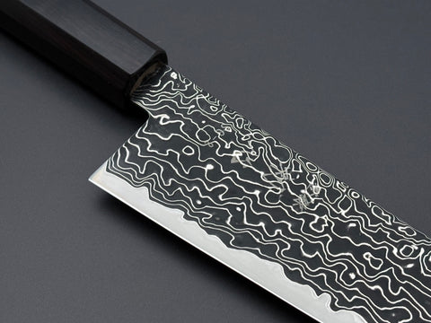 Hatsukokoro Ryuhyo SG2 Damascus Gyuto 210mm