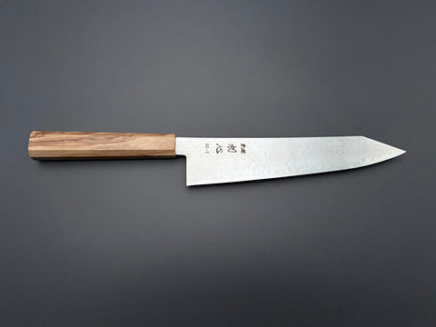 Hatsukokoro Ryuhyo SG2 Mirror Damascus Kiritsuke Gyuto 210mm