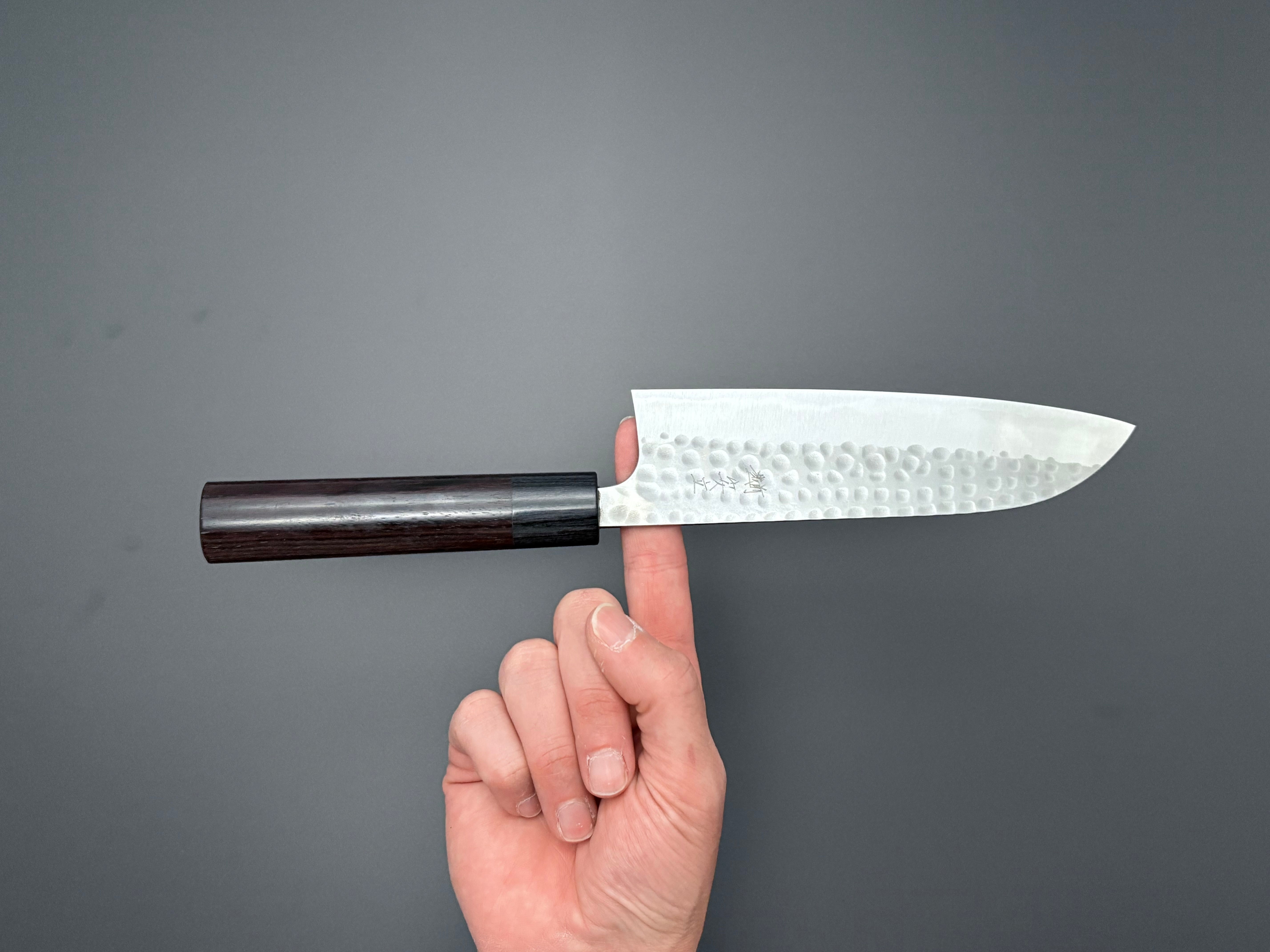 Anryu Knives Aogami Santoku