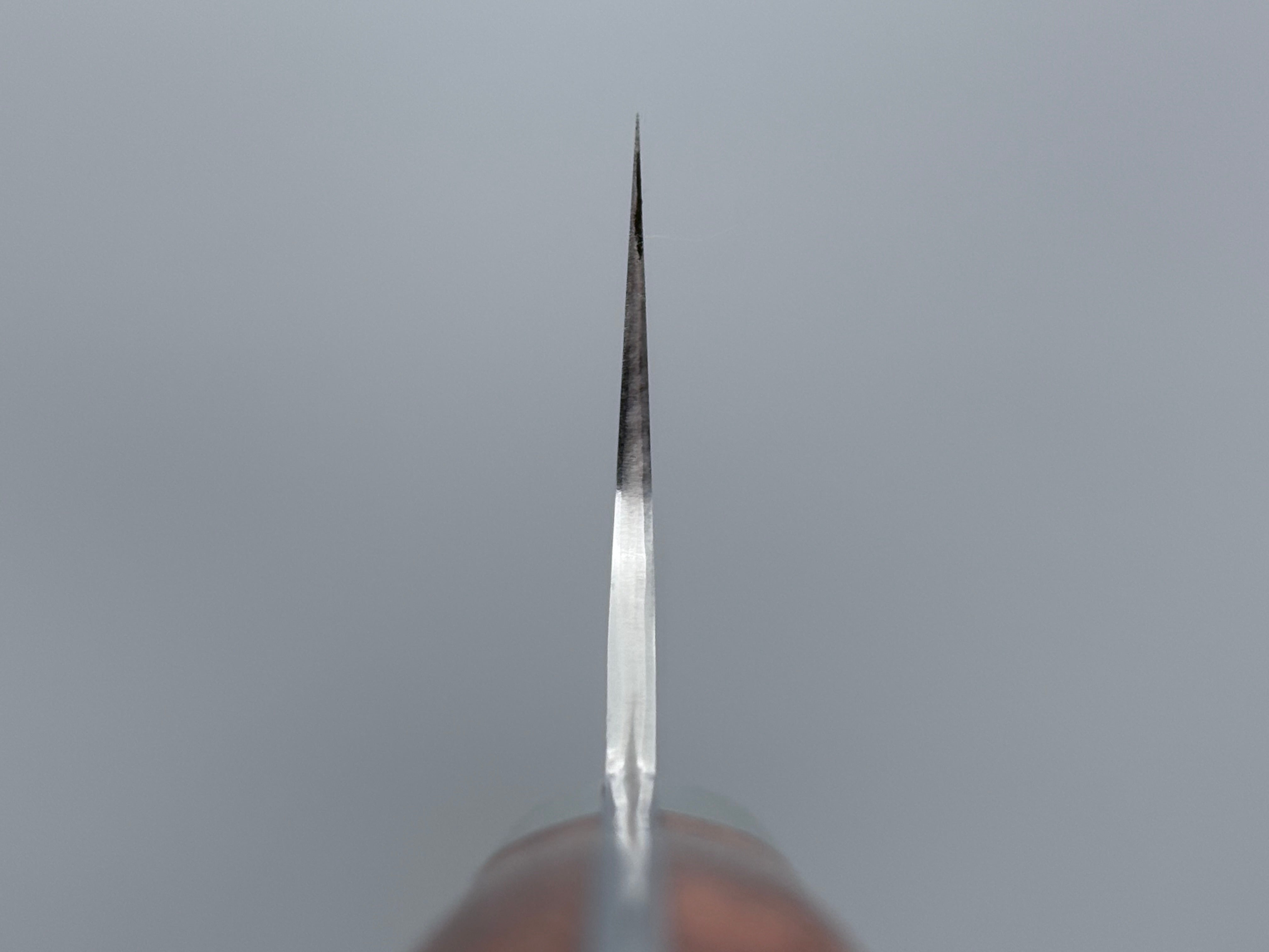 Yoshimi Kato SG2 Tsuchime Gyuto 210mm with karin wood handle