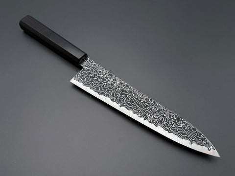 Hatsukokoro Ryuhyo SG2 Damascus Gyuto 210mm