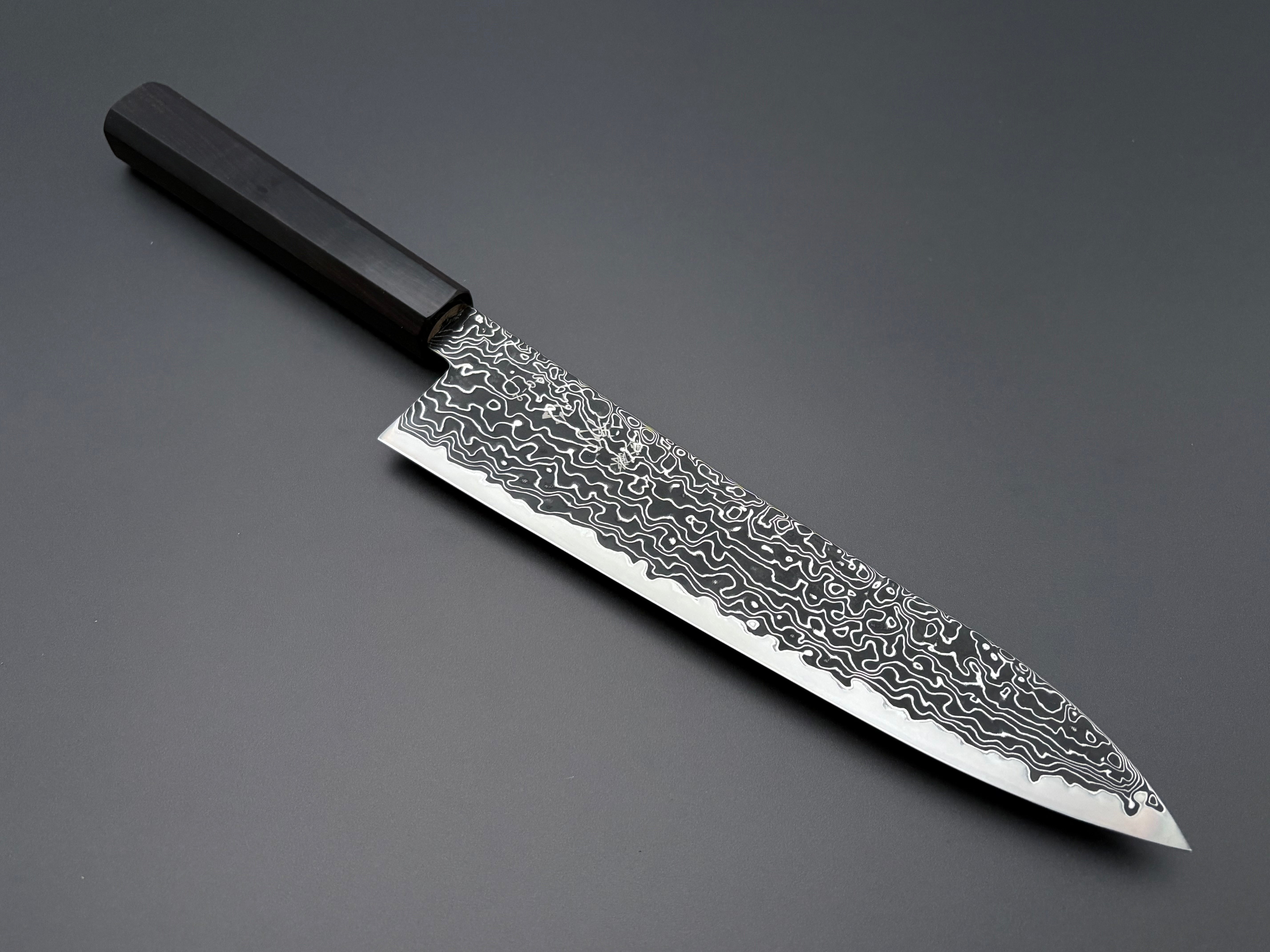 Hatsukokoro Ryuhyo SG2 Damascus Gyuto 210mm