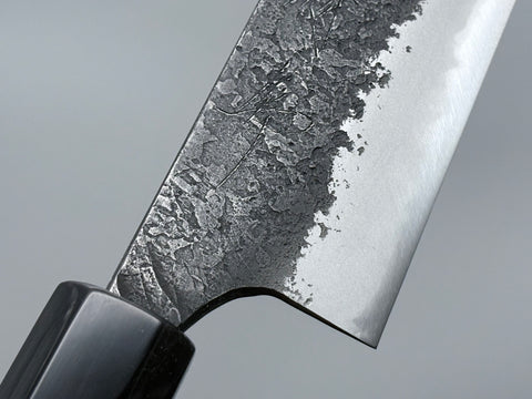 Naoki Mazaki White #2 Kurouchi Nashiji Sujihiki 300mm