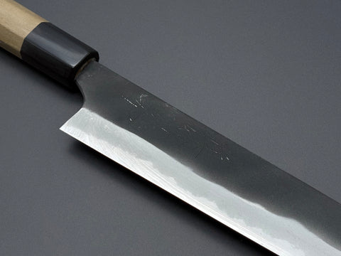 Naoki Mazaki White #2 Kurouchi Sujihiki 240mm