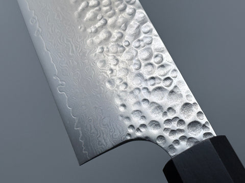 Hatsukokoro VG10 Damascus Tsuchime Gyuto 210mm