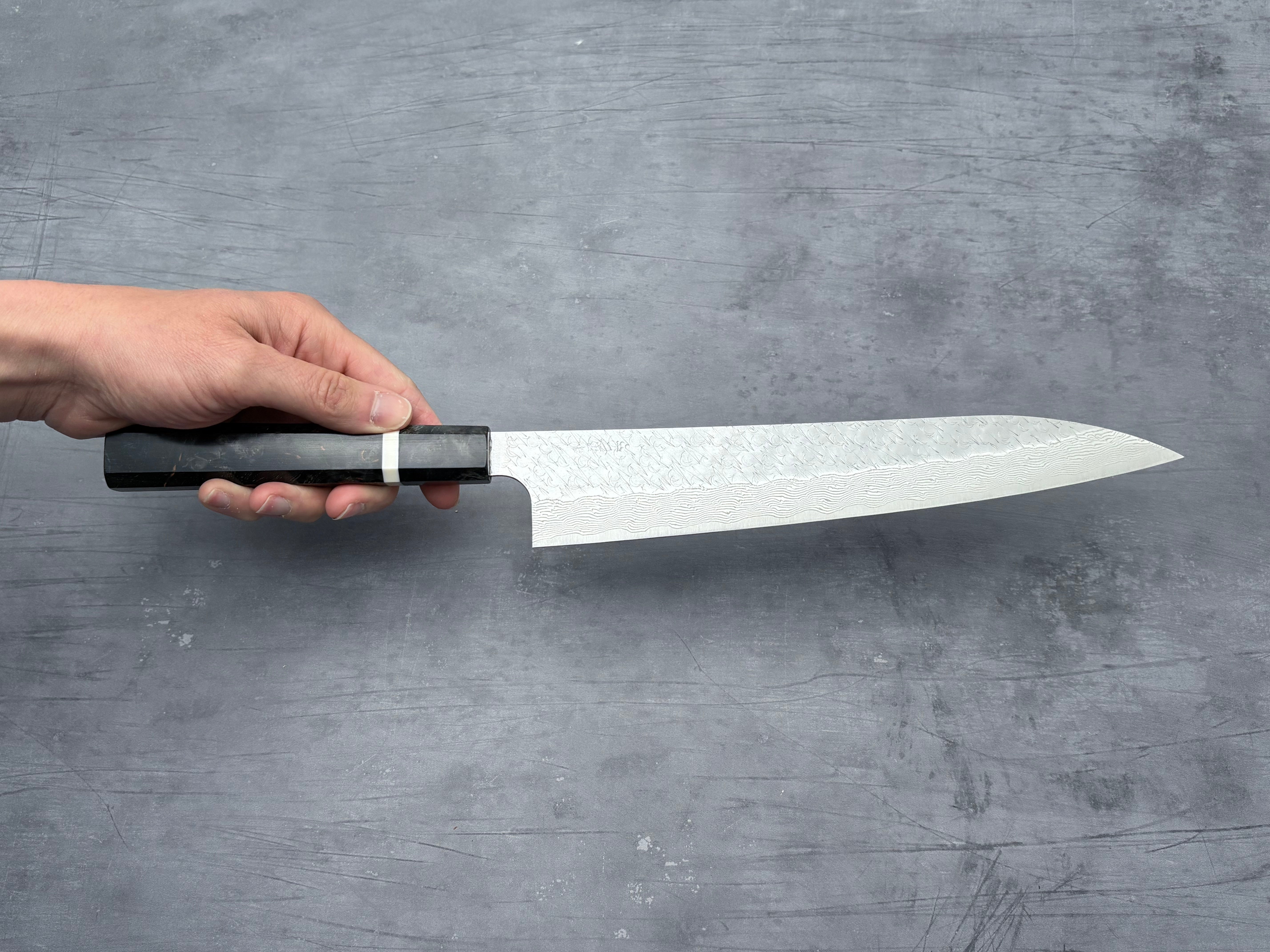 Nigara Hamono SG STRIX Damascus Sujihiki 270mm