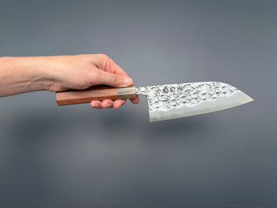 Kisuke Manaka Blue #2 Tsuchime Migaki Santoku