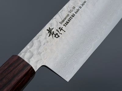 Sakai Takayuki 33 layer Damascus Nakiri