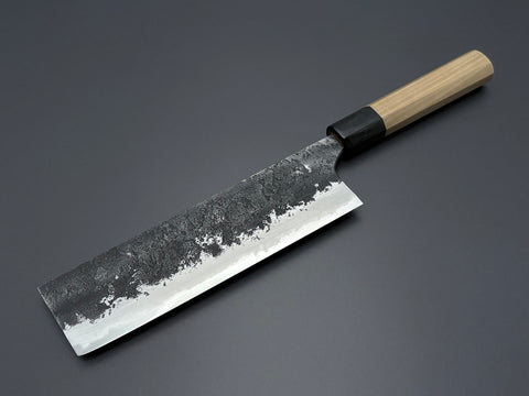 Naoki Mazaki White #2 Kurouchi Nashiji Nakiri