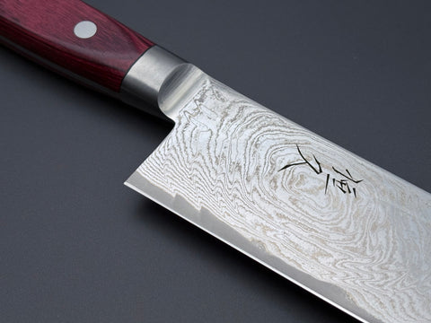 Tsunehisa AUS10 Damascus Kiritsuke Gyuto 210mm