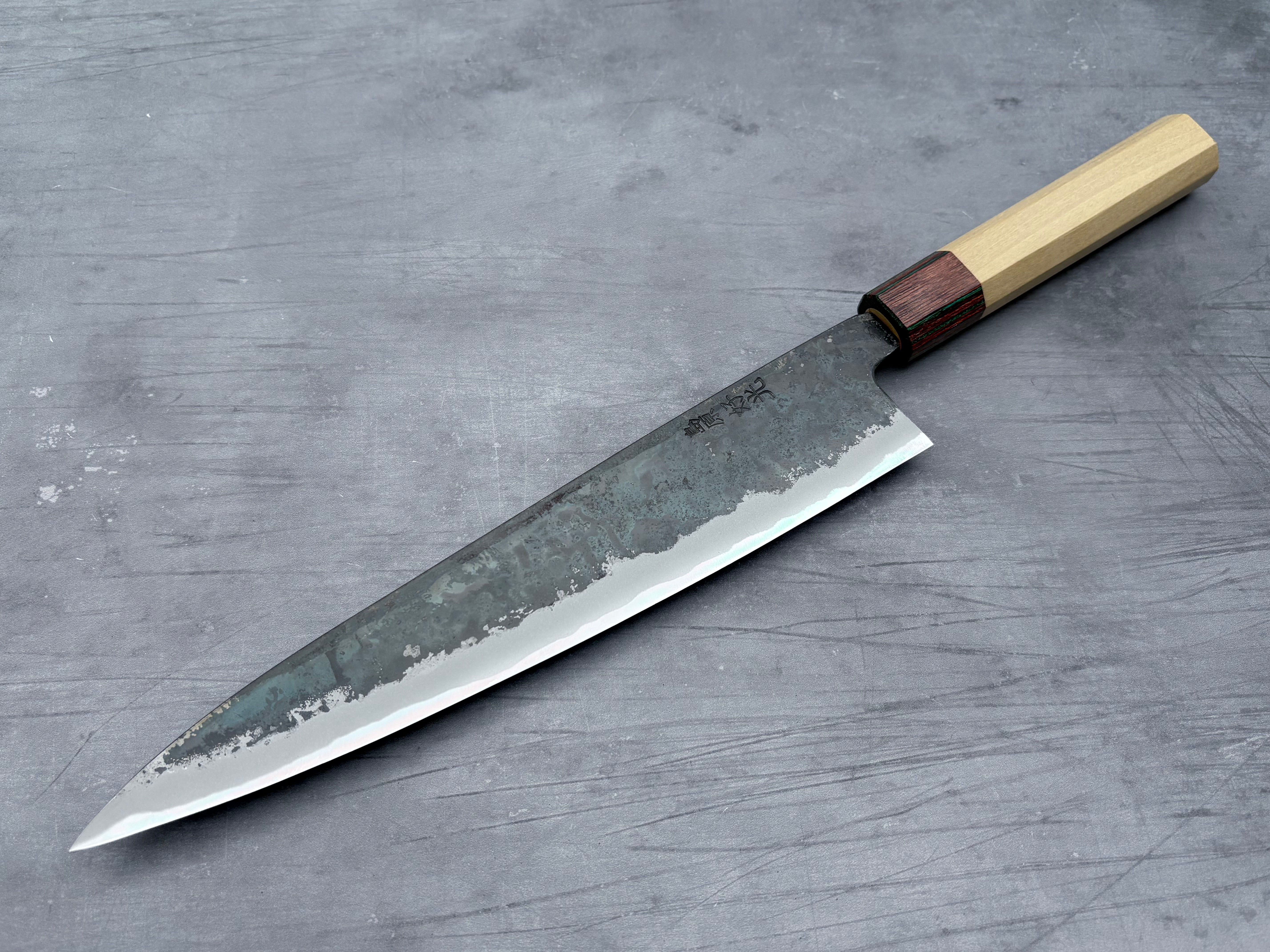 Yosimitu Kajiya Shirogami #2 Gyuto 240mm
