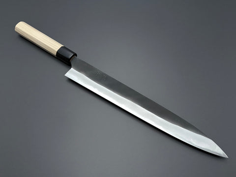 Naoki Mazaki White #2 Kurouchi Sujihiki 300mm