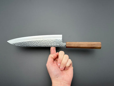 Makoto Kurosaki VG7 Damascus Tsuchime Gyuto 210mm