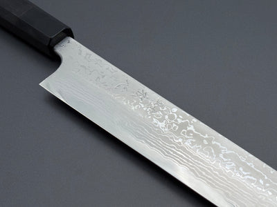 Yauji Yoshihiro Blue #2 Damascus Yanagiba 330mm