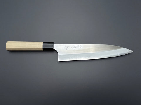Naoki Mazaki White #2 Migaki Gyuto 210mm