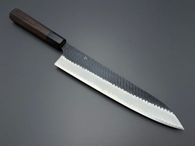 Nigara Hamono SG2 Kurouchi Tsuchime Gyuto 270mm