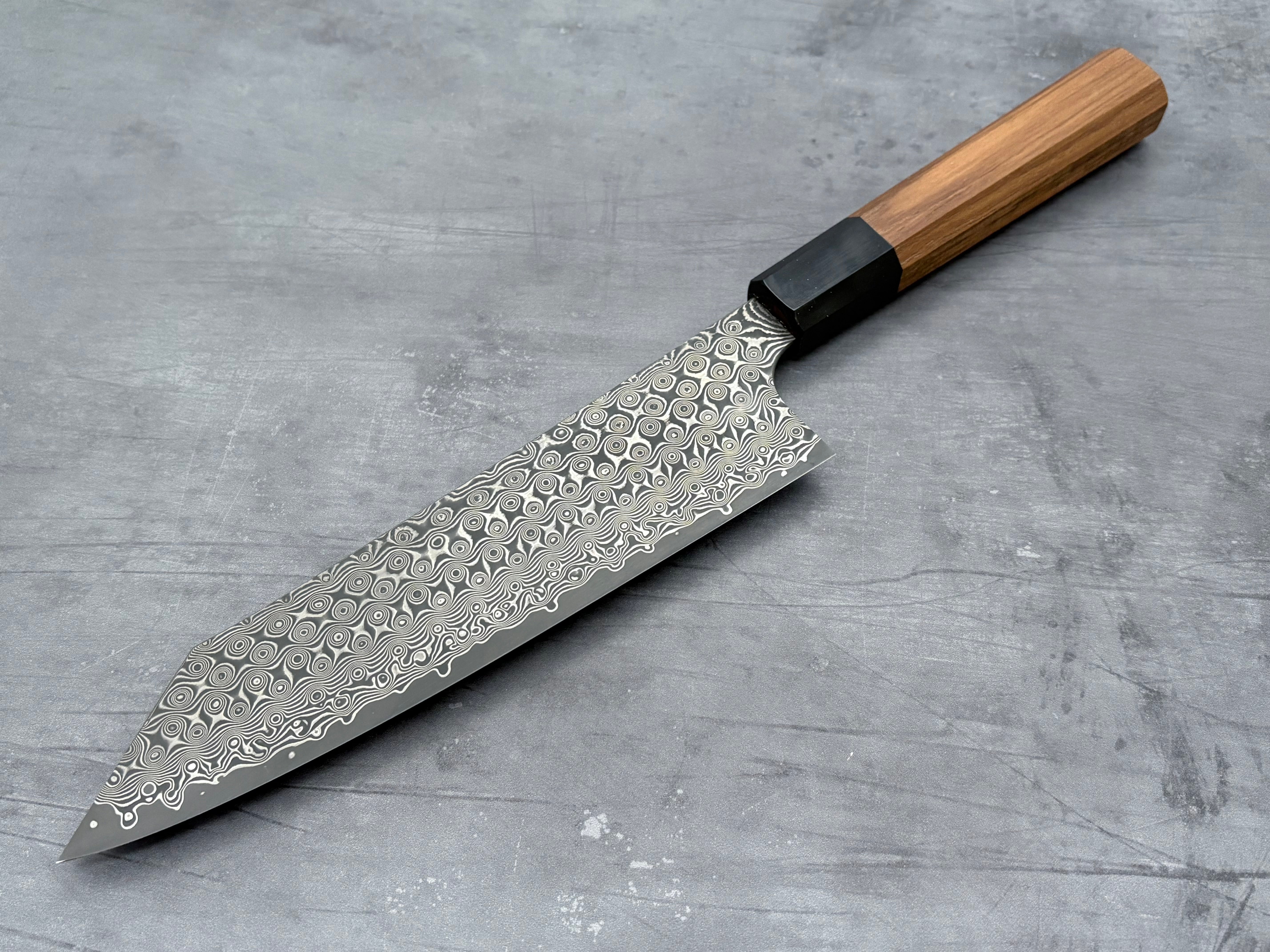 Nigara Hamono SG2 Damascus Kiritsuke Gyuto 210mm