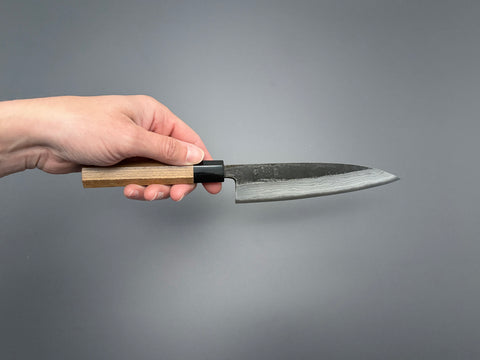 Hatsukokoro Kumokage Blue #2 Petty 150mm