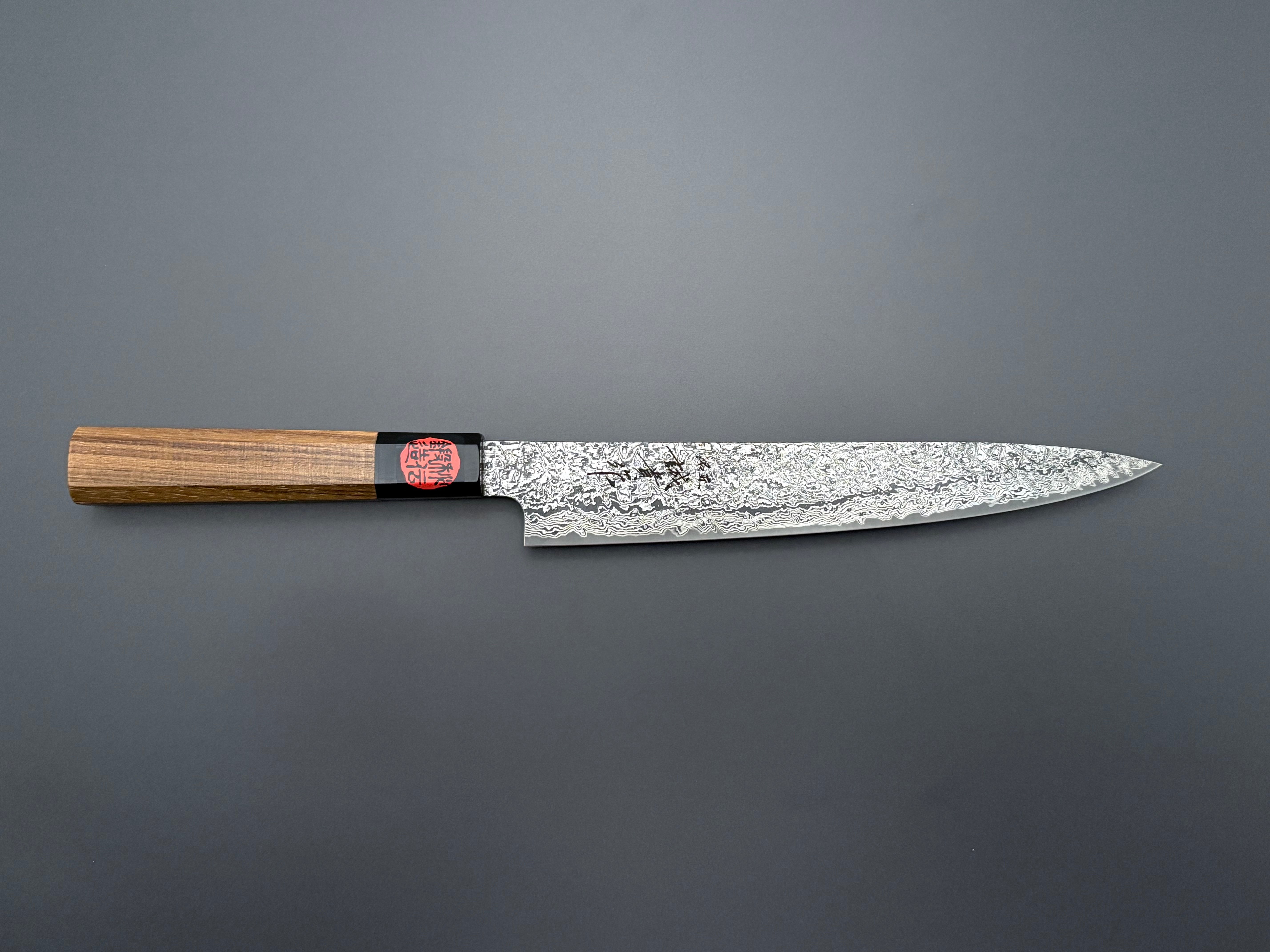 Shigeki Tanaka SG2 Damascus Sujihiki 210mm – Cutting Edge Knives