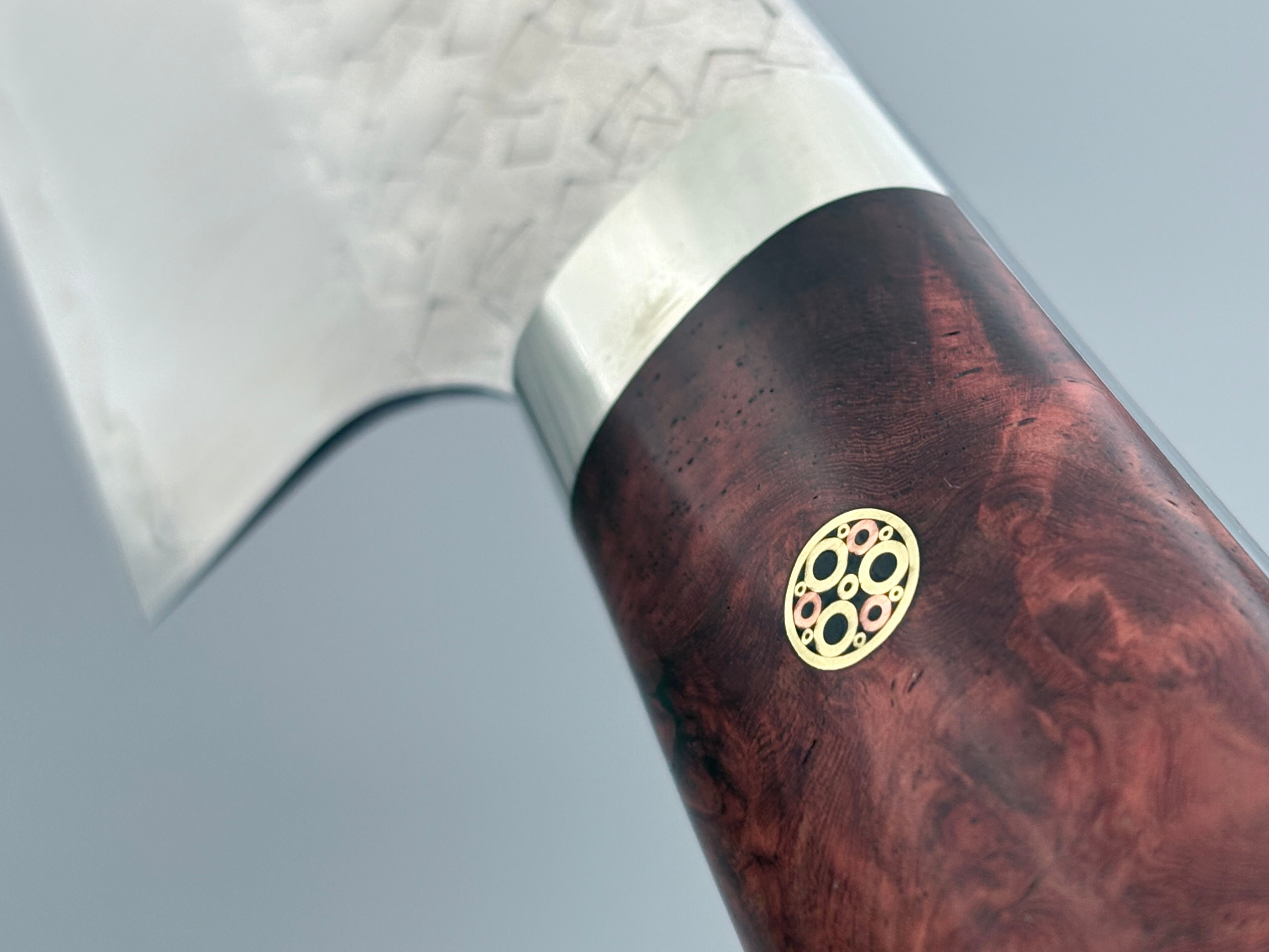 Yoshimi Kato SG2 Tsuchime Bunka with karin wood handle