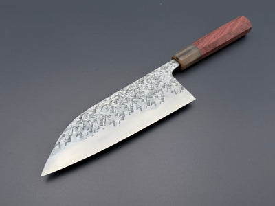 Kisuke Manaka Blue #2 Tsuchime Migaki Santoku