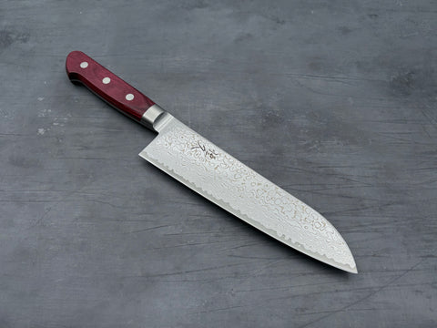 Tsunehisa AUS10 Damascus Santoku