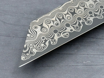 Nigara Hamono SG2 Damascus Kiritsuke Petty 120mm