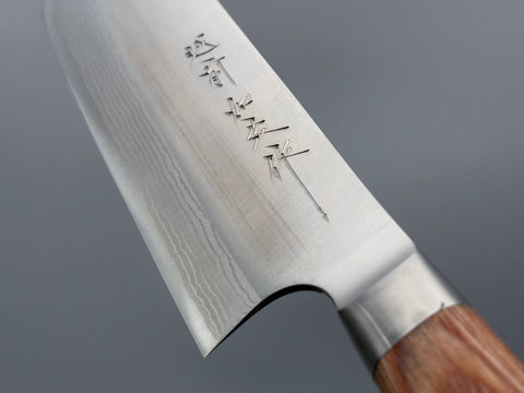 Katsuyasu Kamo VG10 Damascus Nakiri