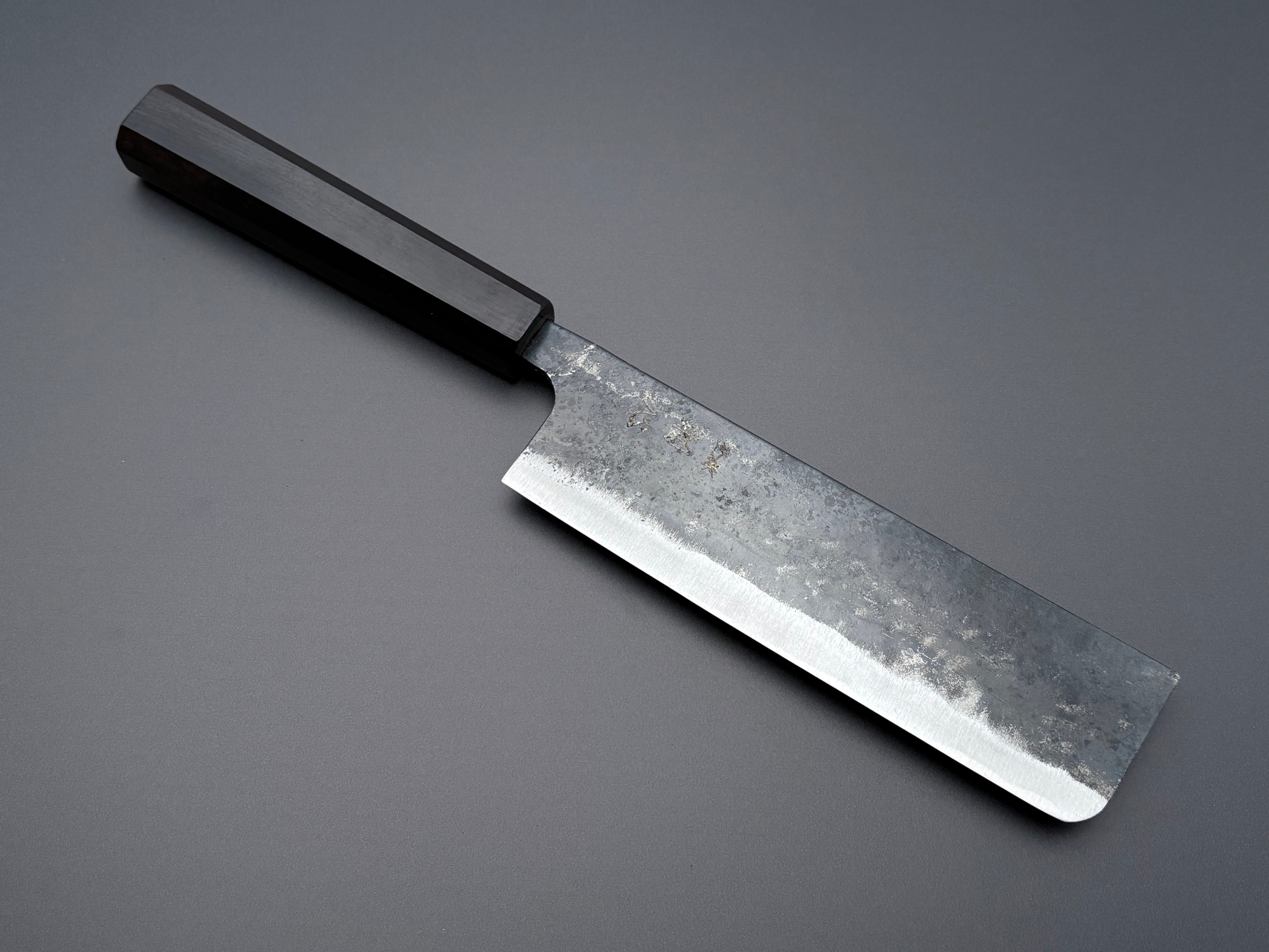 Hatsukokoro Kurogane Blue #2 Nakiri 165mm