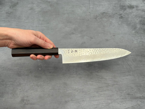 Hatsukokoro Hayabusa VG10 Tsuchime Gyuto 240mm