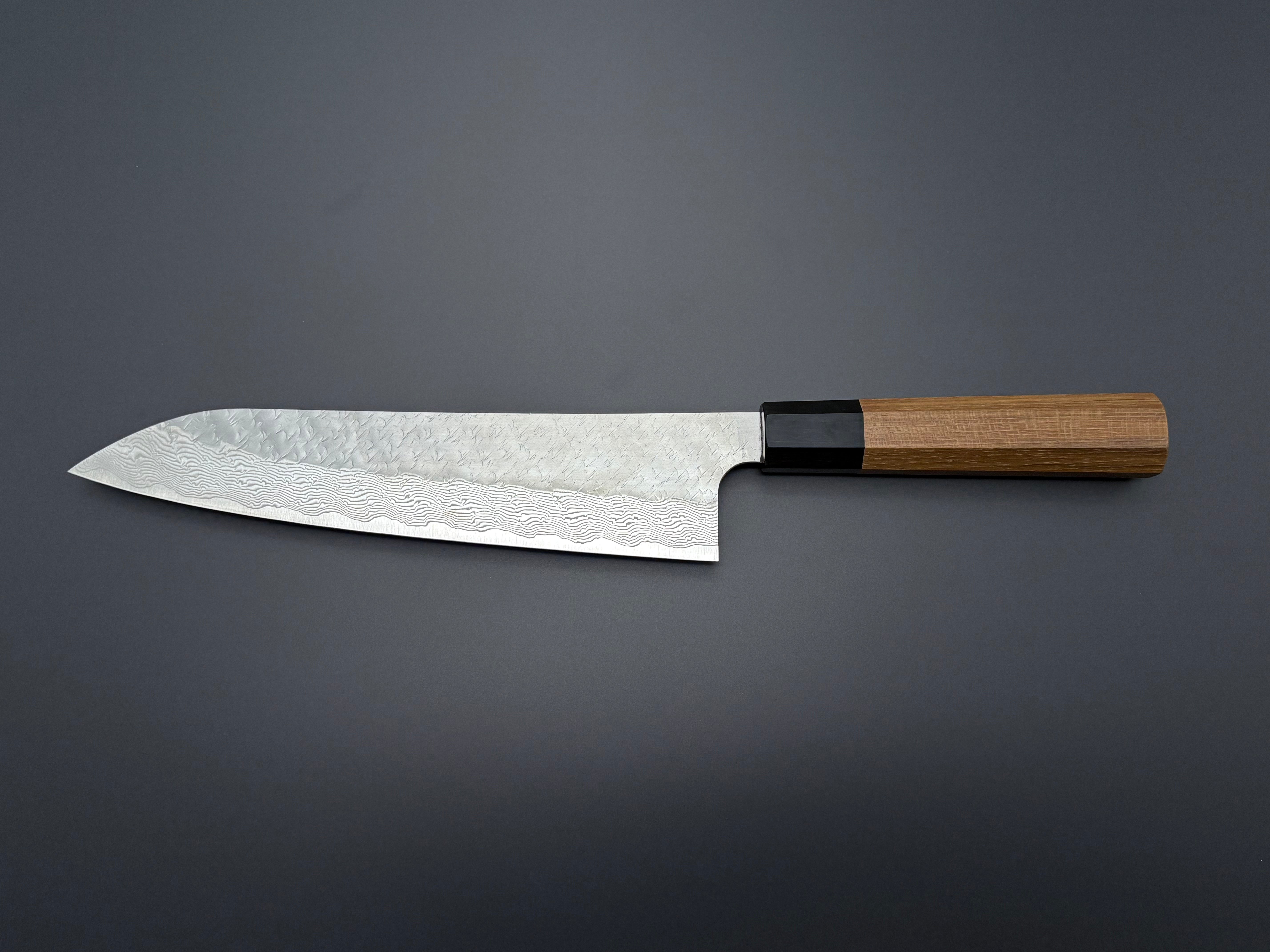 Nigara Hamono SG STRIX Damascus Gyuto 240mm