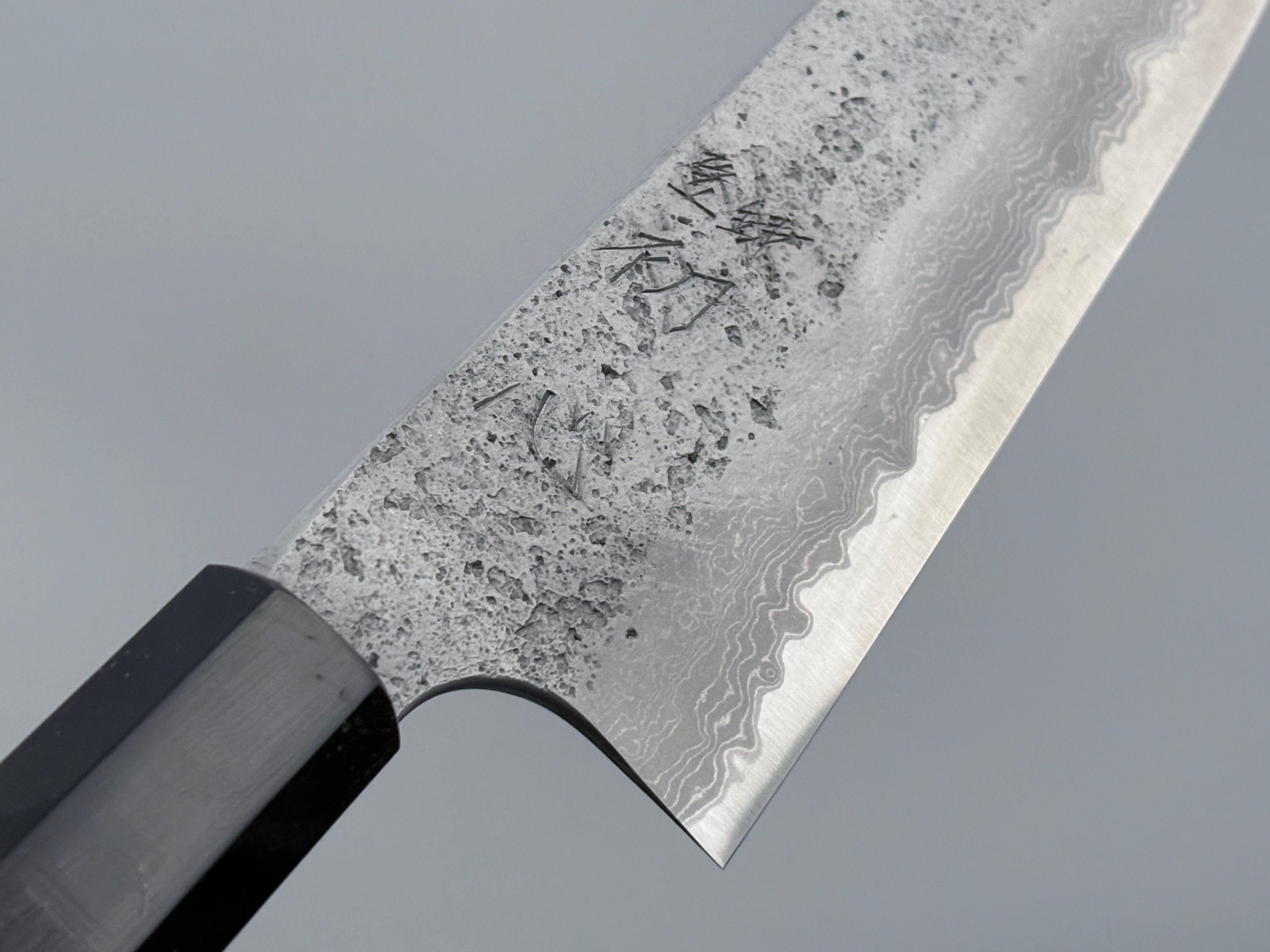 Hatsukokoro Ryusui Blue #2 Damascus Gyuto 210mm