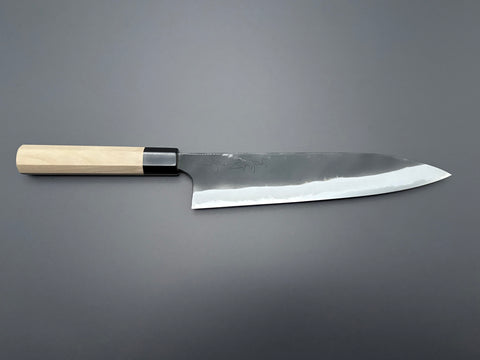 Naoki Mazaki White #2 Kurouchi Gyuto 240mm