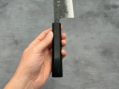 Hatsukokoro Kurogane Blue #2 Santoku