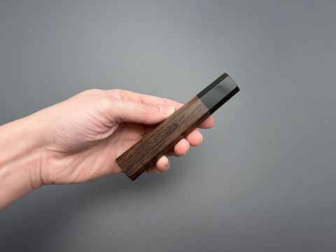 Octagonal Walnut handle